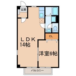 ニューシティ白沢の物件間取画像